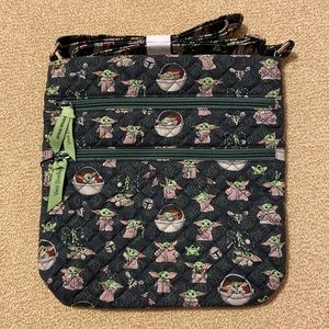 Vera Bradley Star Wars Triple Zip Hipster Crossbody Bag